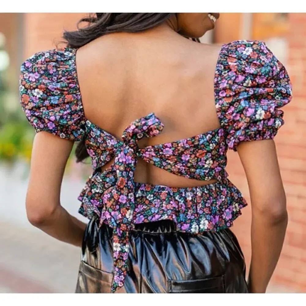 Buddy Love Chloe Bustier Top Daydream Sz. L